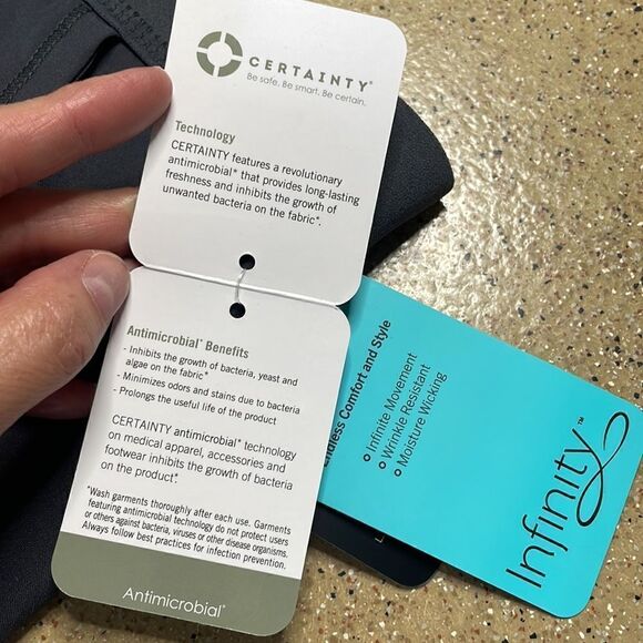 NEW Cherokee Antimicrobial Uniform Pants w Infinity Comfort Fit Dark Gray sz 2XL - Picture 13 of 16